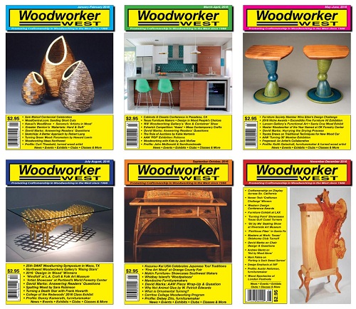 Woodworker West – 2016 Full Year Issues Collection-P2P