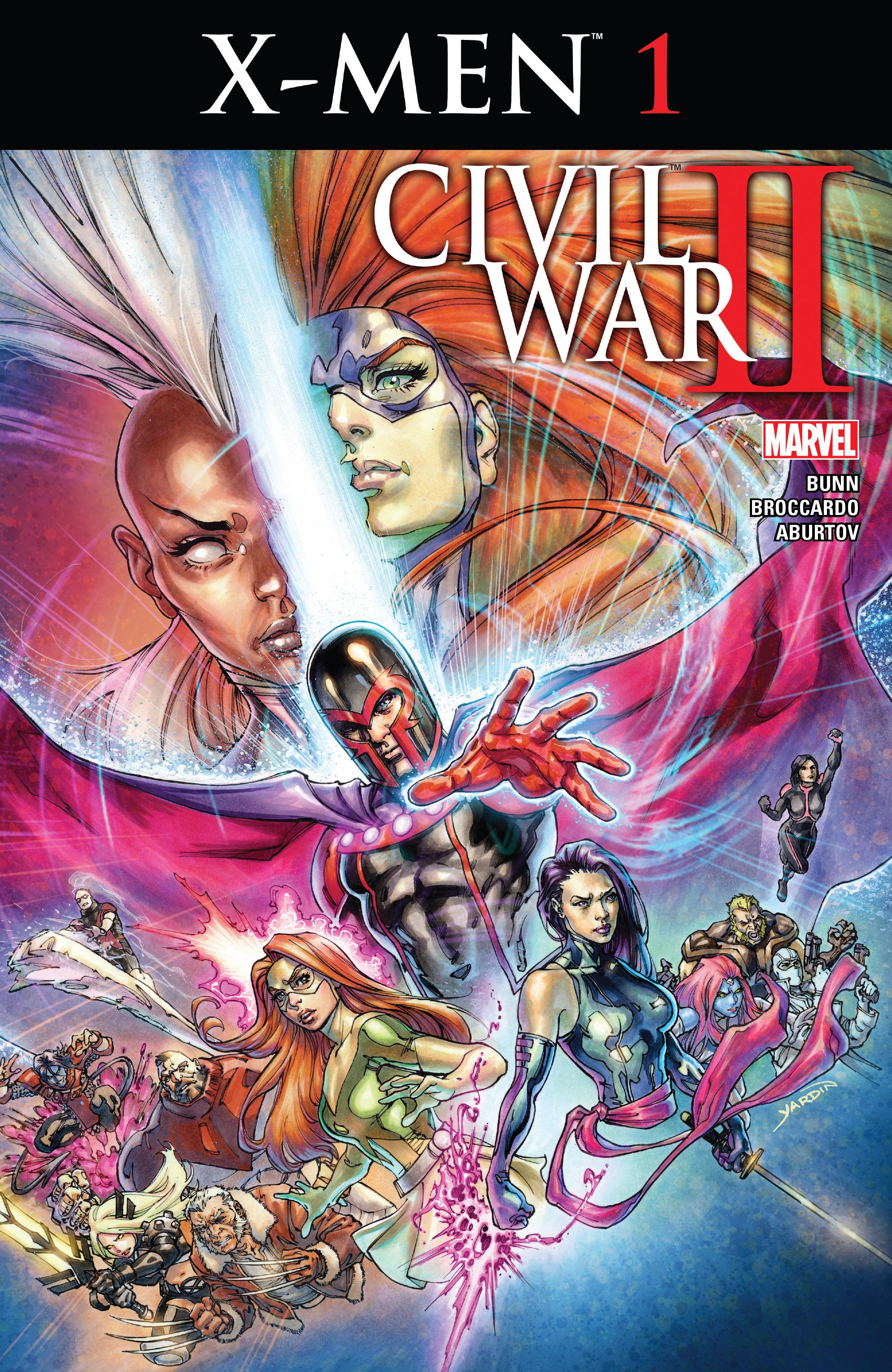 Civil War II: X-Men #1-4 (of 4) (2016)