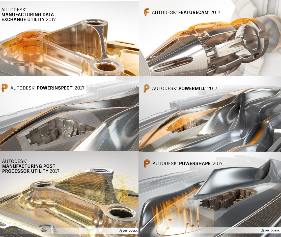 Autodesk Delcam 2017 SP2 Suite Multilang Win64