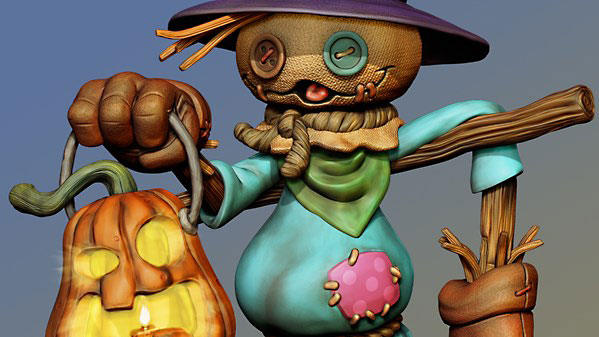 Lynda – ZBrush: Sculpt a Scarecrow