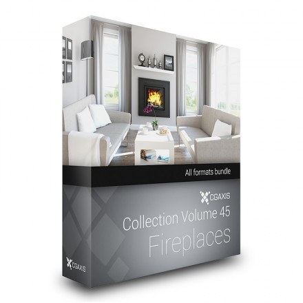 CGAxis Vol 45 fireplaces