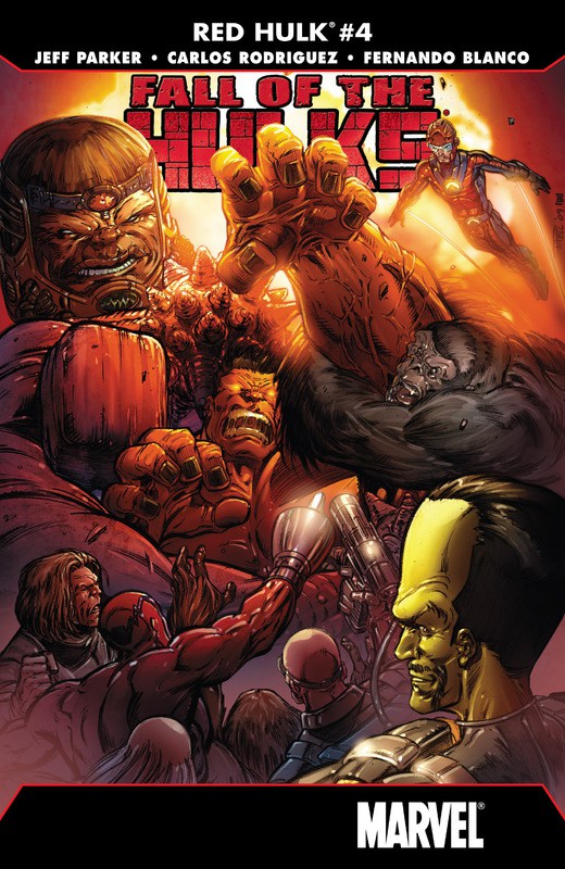 Fall of the Hulks: Red Hulk #1-4 (2010)
