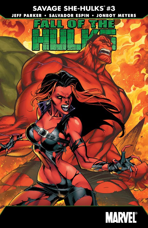 Fall of the Hulks: The Savage She-Hulks #1-3 (2010)
