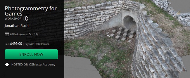 CGWorkshops – Photogrammetry for Games