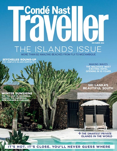 Conde Nast Traveller UK – December 2016-P2P