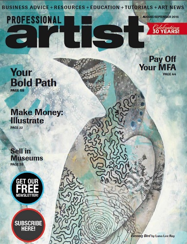 Professional Artist – August/September 2016-P2P