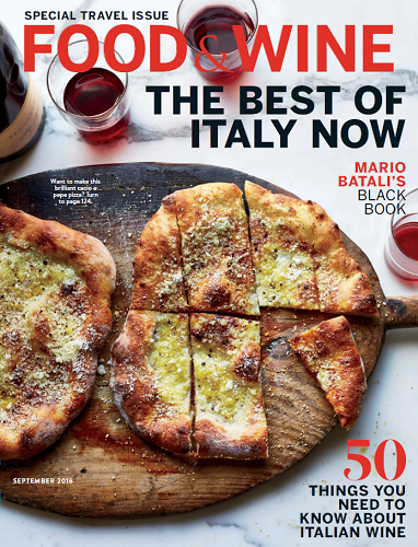 Food & Wine USA – September 2016-P2P