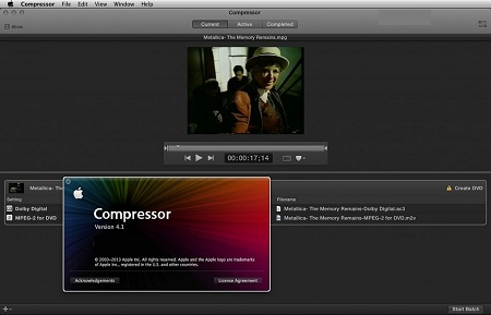 Apple Compressor 4.3 MacOSX