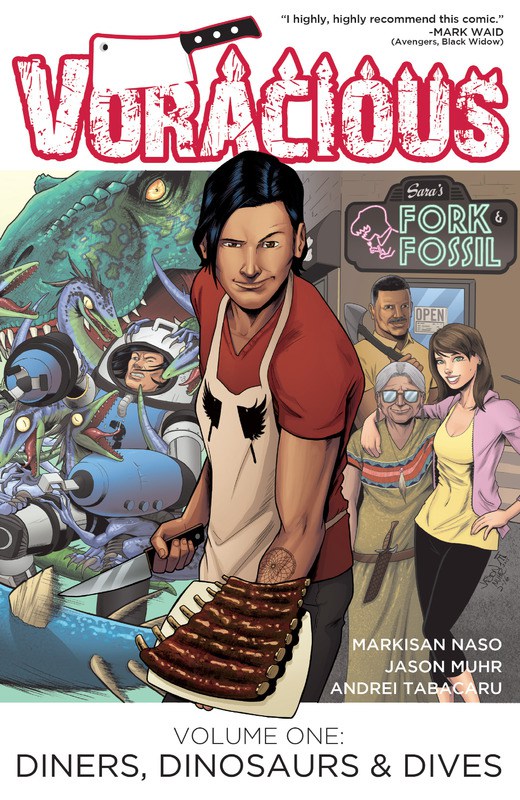 Voracious Vol. 1: Diners, Dinosaurs & Dives (2016) (TPB)