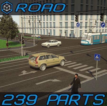 Turbosquid – 3D Road Elements Pack