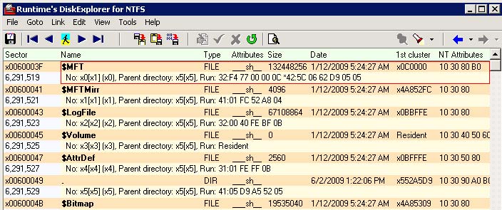 Runtime Disk Explorer 4.25 for FAT/NTFS/Linux