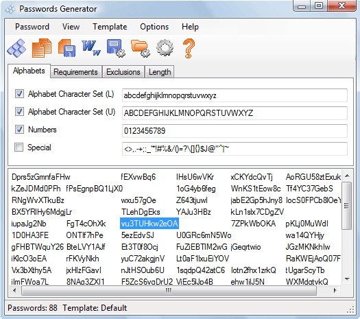 MIKLSOFT Passwords Generator 3.27