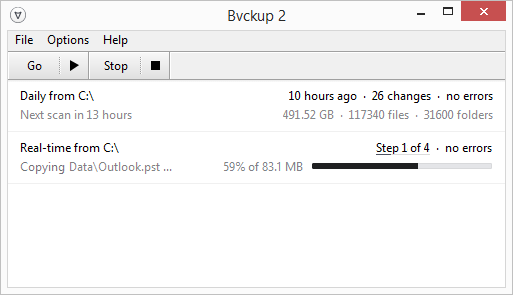 Bvckup 2 Release 75.5 Professional