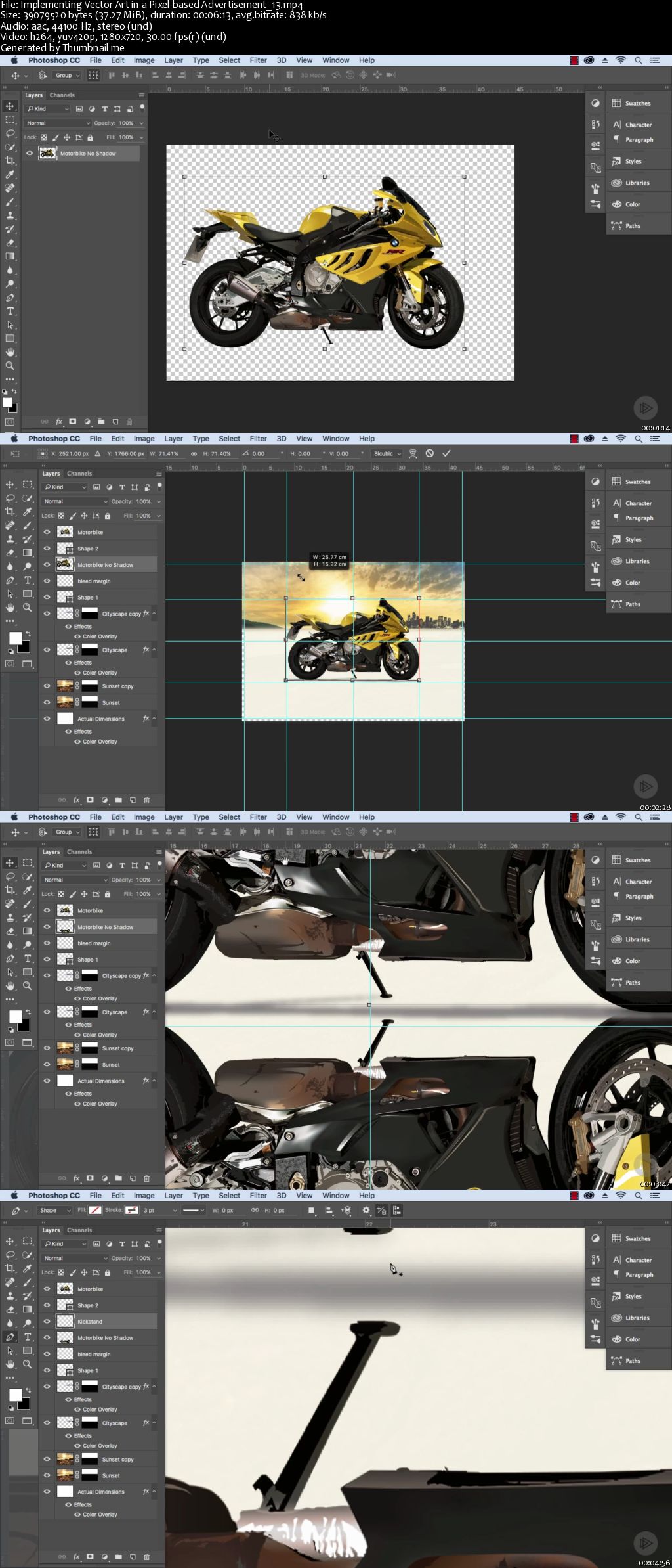 Pxxx - Implementing Vector Art in a Pixel-based Advertisement
