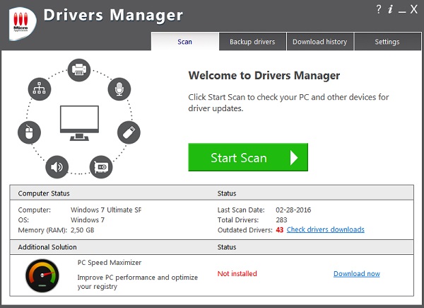 Drivers Manager 4.0 + Portable