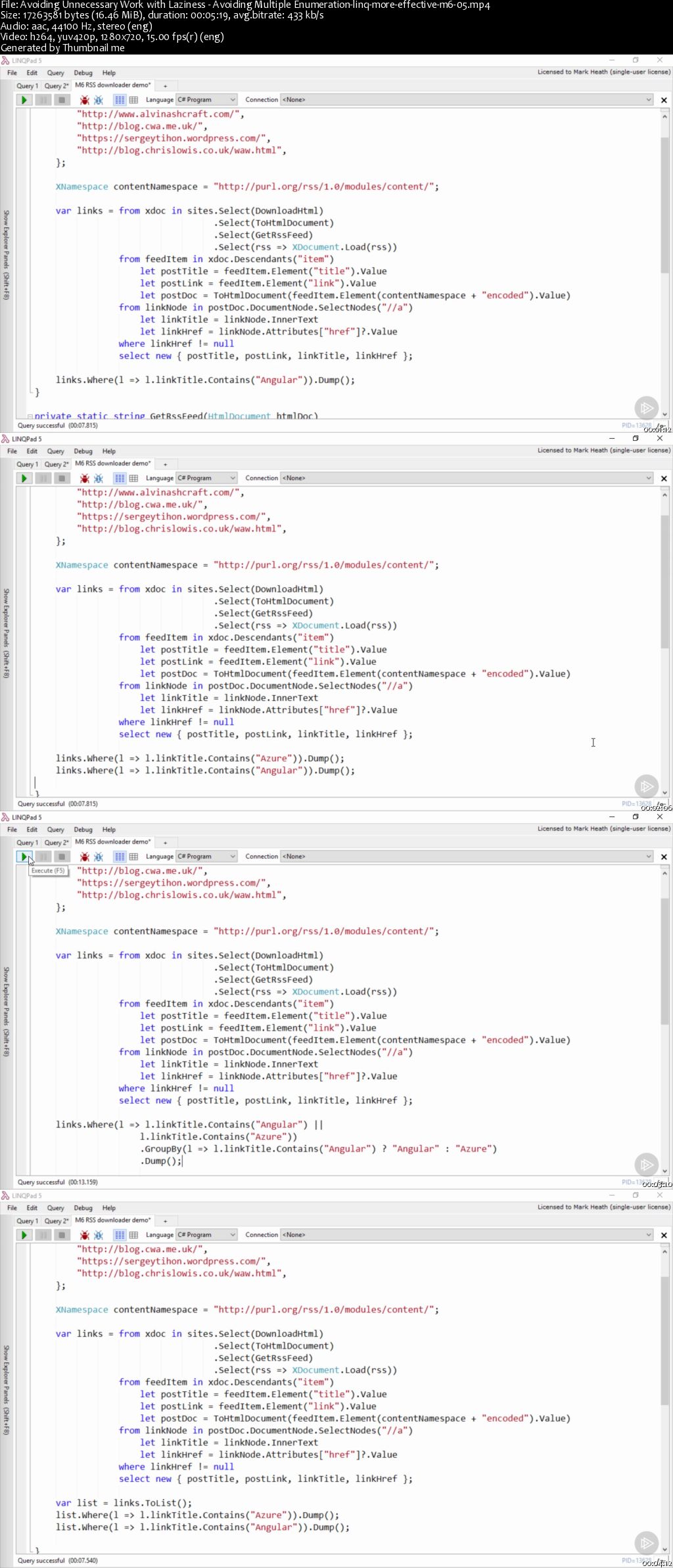 More Effective LINQ
