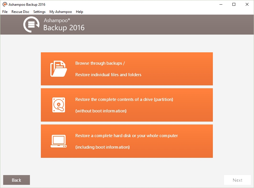 Ashampoo Backup 2016 10.01 Multilingual