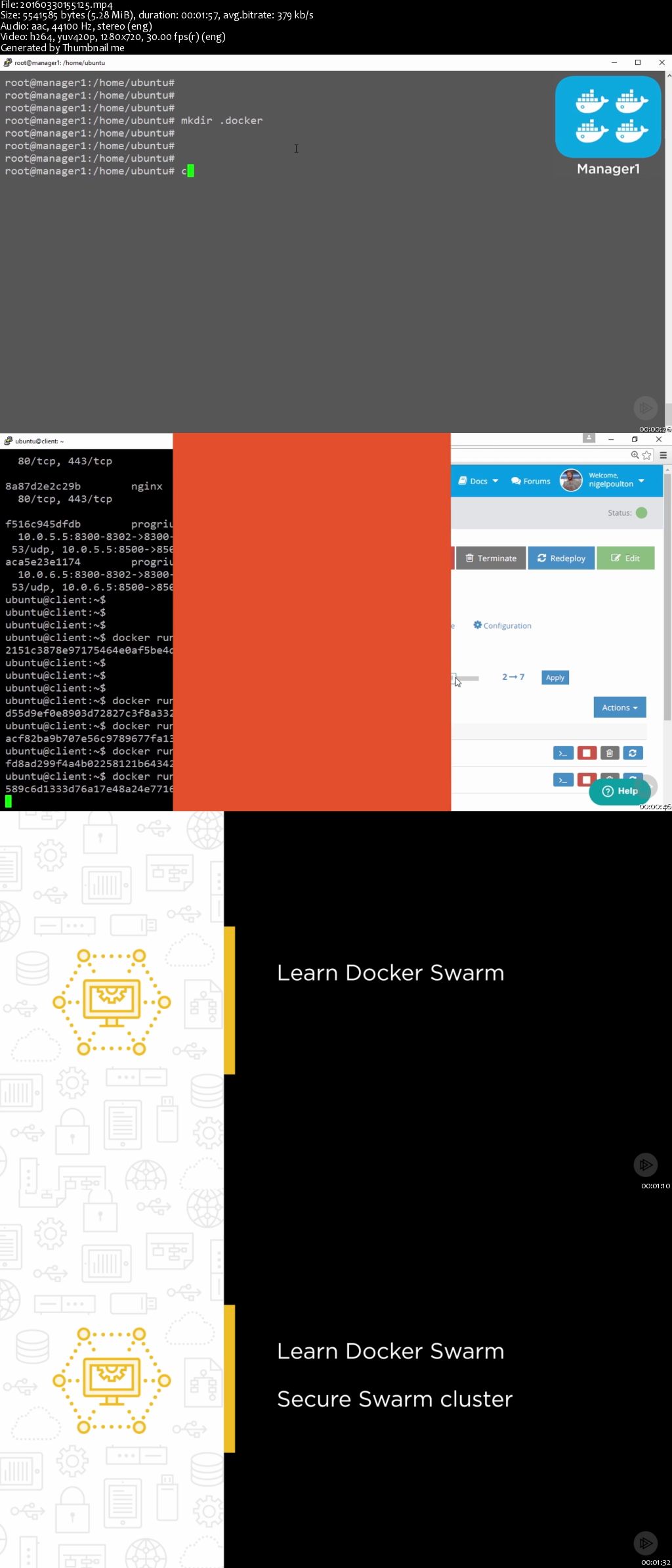 Docker Swarm: Native Docker Clustering