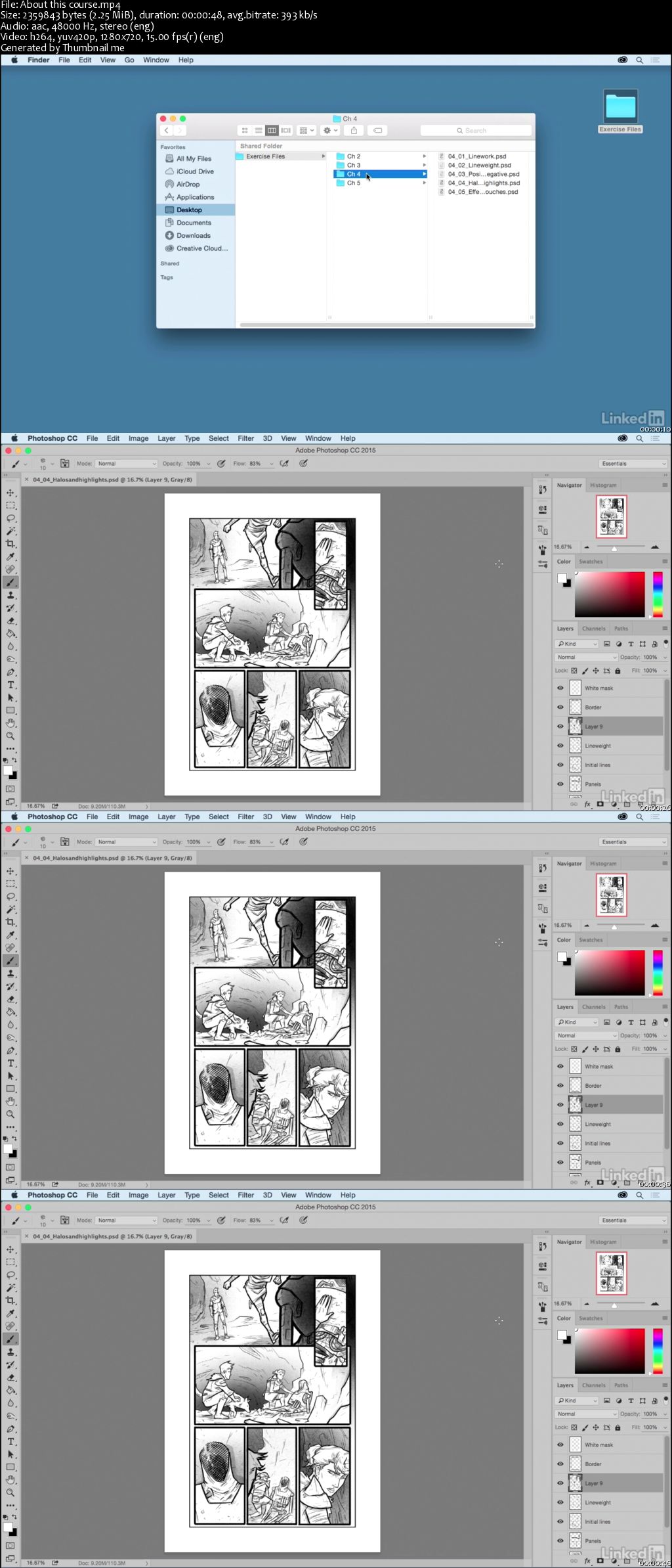 Comic Book Digital Inking and Refinement