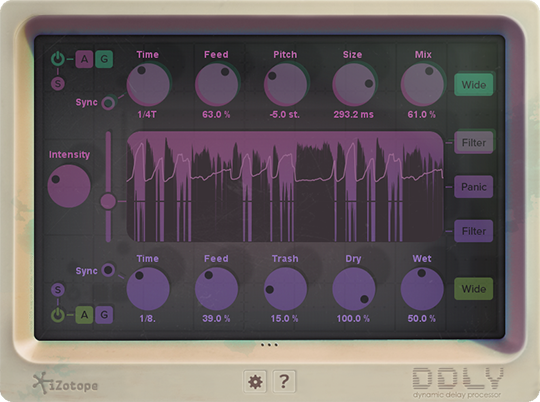 iZotope DDLY Dynamic Delay v1.01 MacOSX