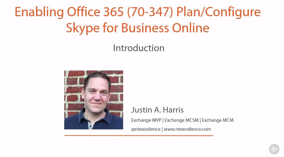 Enabling Office 365 (70-347) Plan/Configure Skype for Business Online
