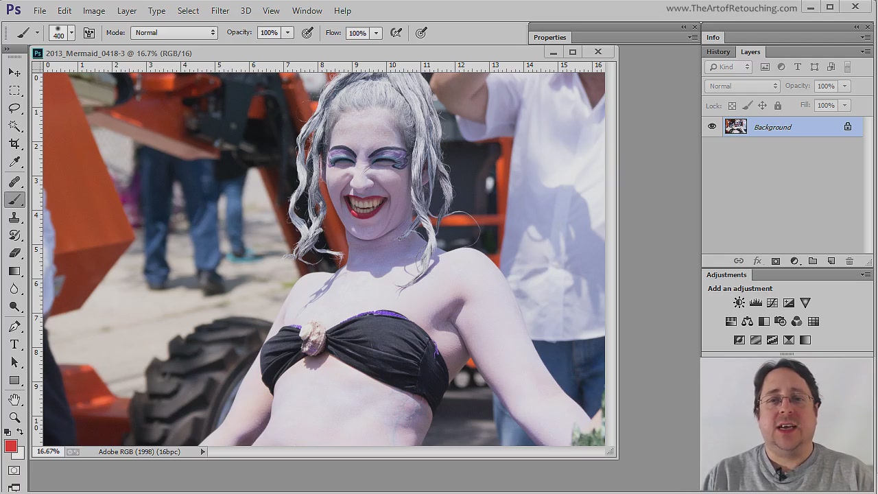 Photoshop Basic 2 – Portraits, Camera Raw, and Smart Objects