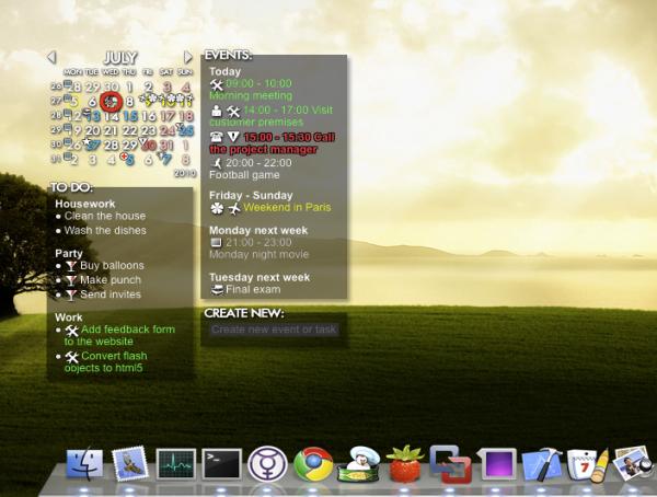 Rainlendar Pro v2.13.1 MacOSX Multilingual