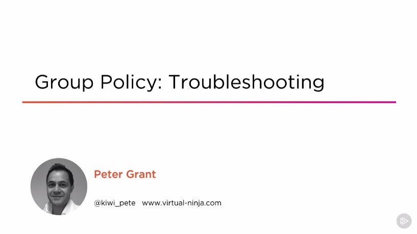 Group Policy: Troubleshooting