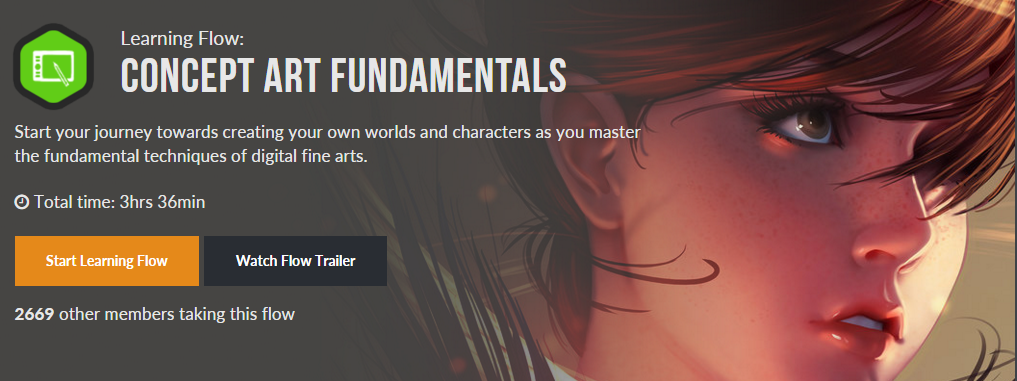 CGCookie – Learning Flow – Concept Art Fundamentals
