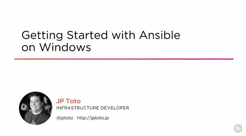 Getting Started with Ansible on Windows