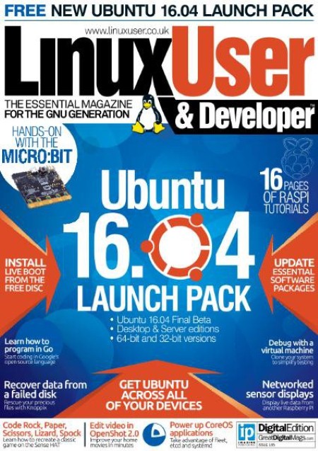 Linux User & Developer – Issue 165, 2016-P2P