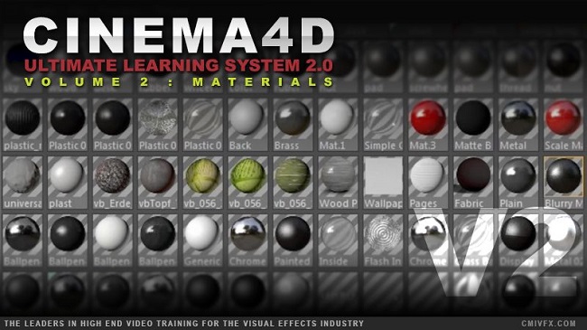 cmiVFX – Cinema 4D Ultimate Learning System 2.0 Volume 2