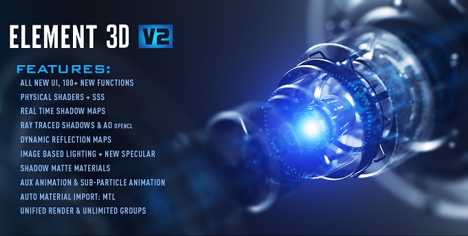 Video Copilot Element 3D v2.2.2.2147 for After Effects