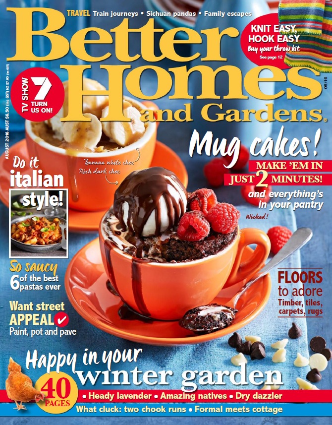 Better Homes and Gardens Australia – August 2016-P2P