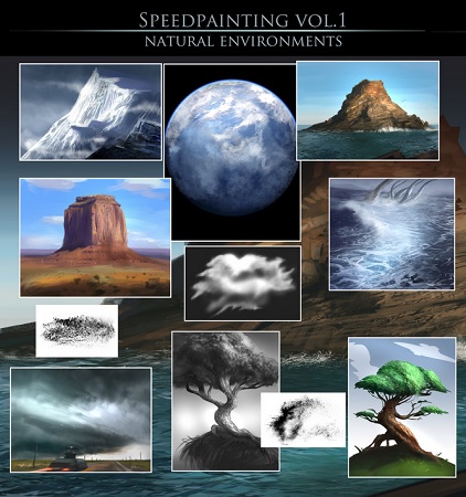 Gumroad – Speedpainting Vol.1 Natural Environments by AlexRuiz