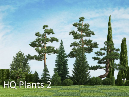 vrayc4d – HQ Plants vol.2 for Cinema4D
