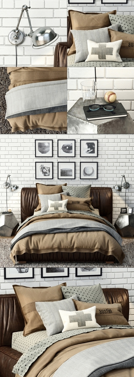 Best Model of the week RH / SONA UPHOLSTERED PLATFORM BED