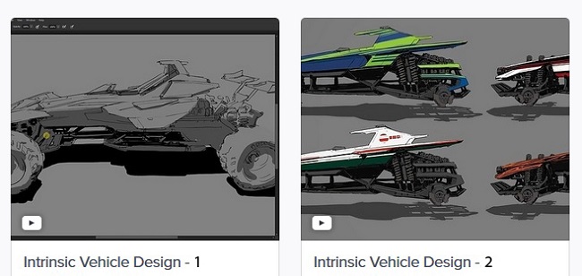 Gumroad – Intrinsic Vehicle Design – Part 1&2 by Mike Hill