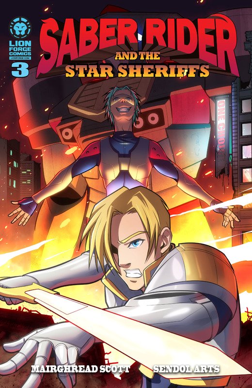 Saber Rider and the Star Sheriffs #1-3 [2016]