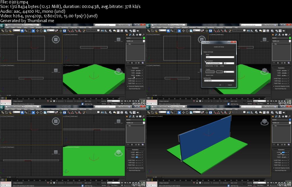 3DS Max Tutorial. Learn The Art of Modelling and Animation