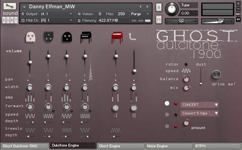 sound DUST Ghost Dulcitone 1900 KONTAKT