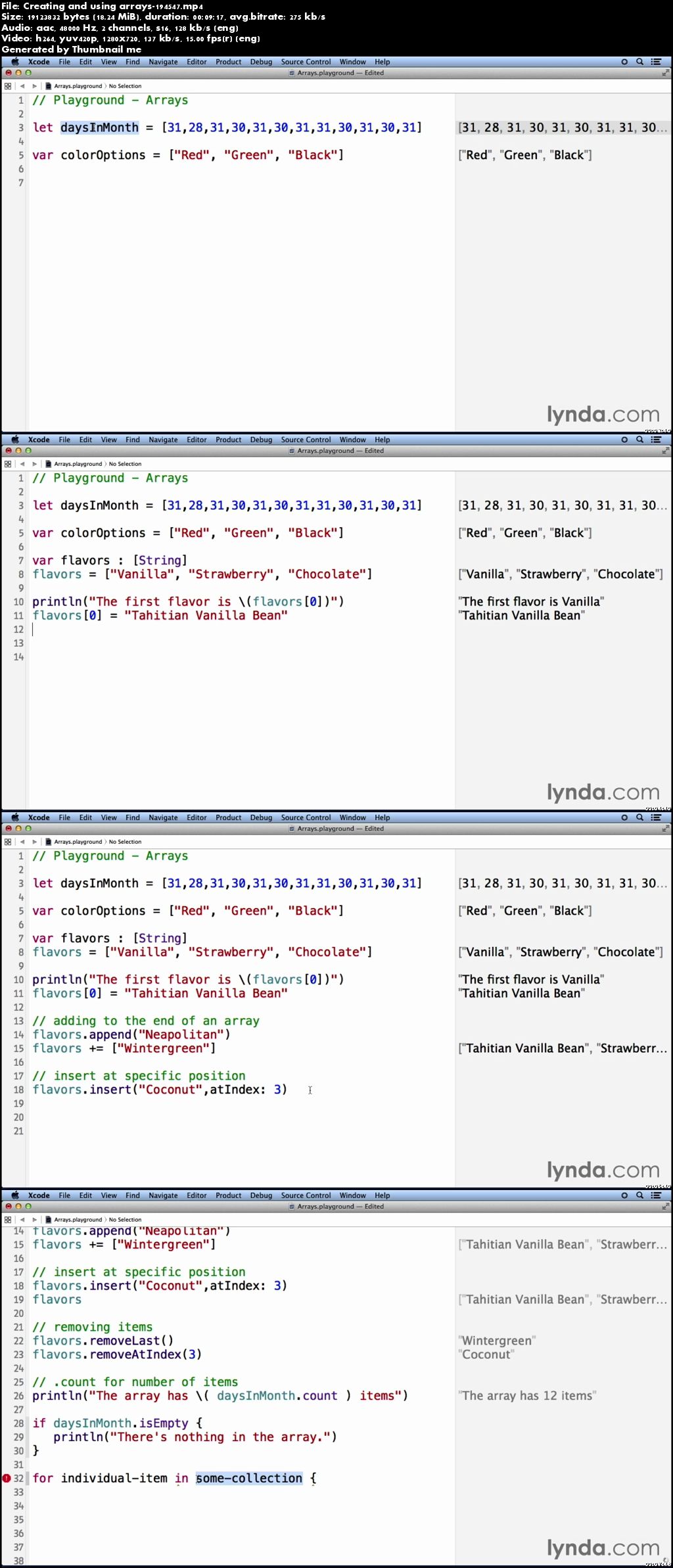 Lynda - Swift Essential Training (repost)