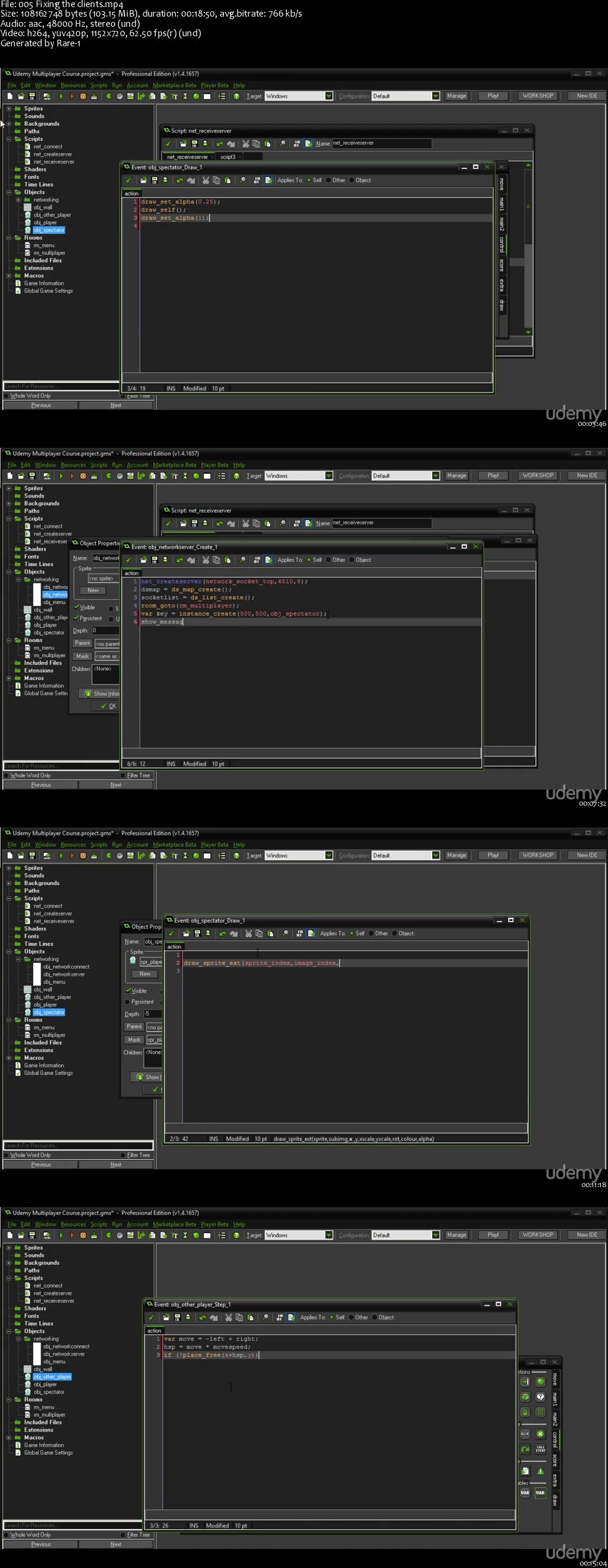 Make a multiplayer platformer in Gamemaker Studio