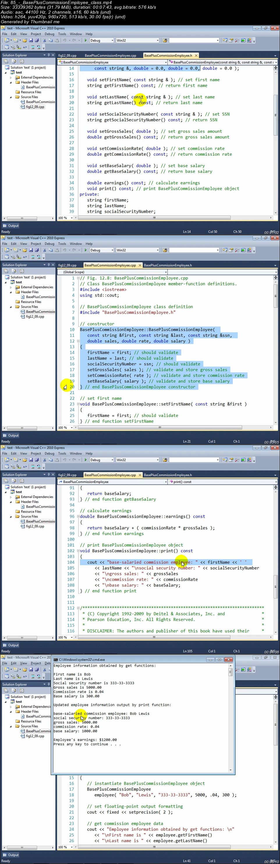 C++ Fundamentals Part I and II (2015)
