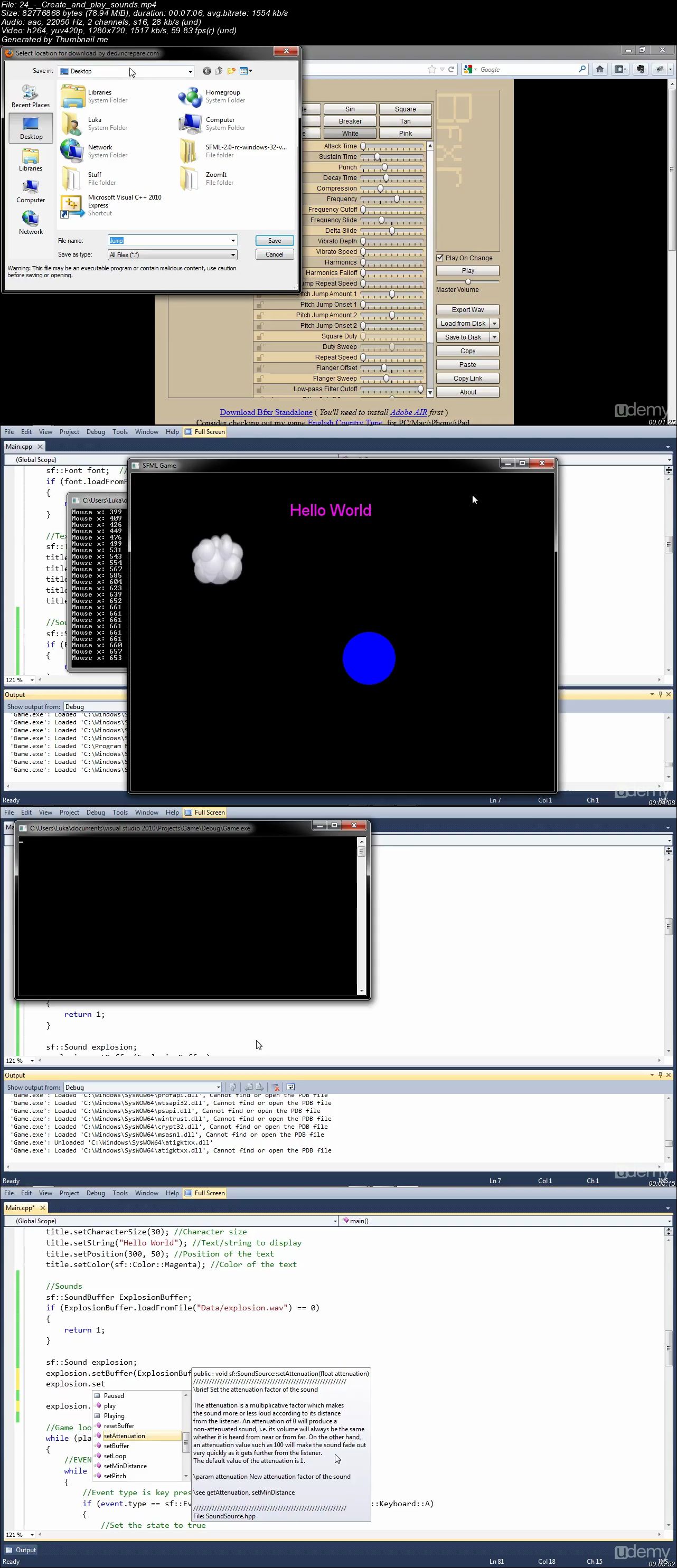 Learn C++ Game Development