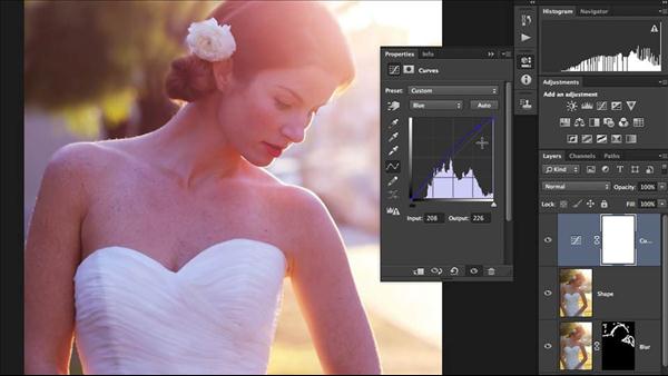 Lynda – Retouching Bridal Portraits with Photoshop