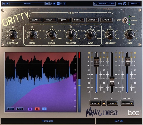 Boz Digital Labs Manic Compressor v1.0.2B [MAC OSX]