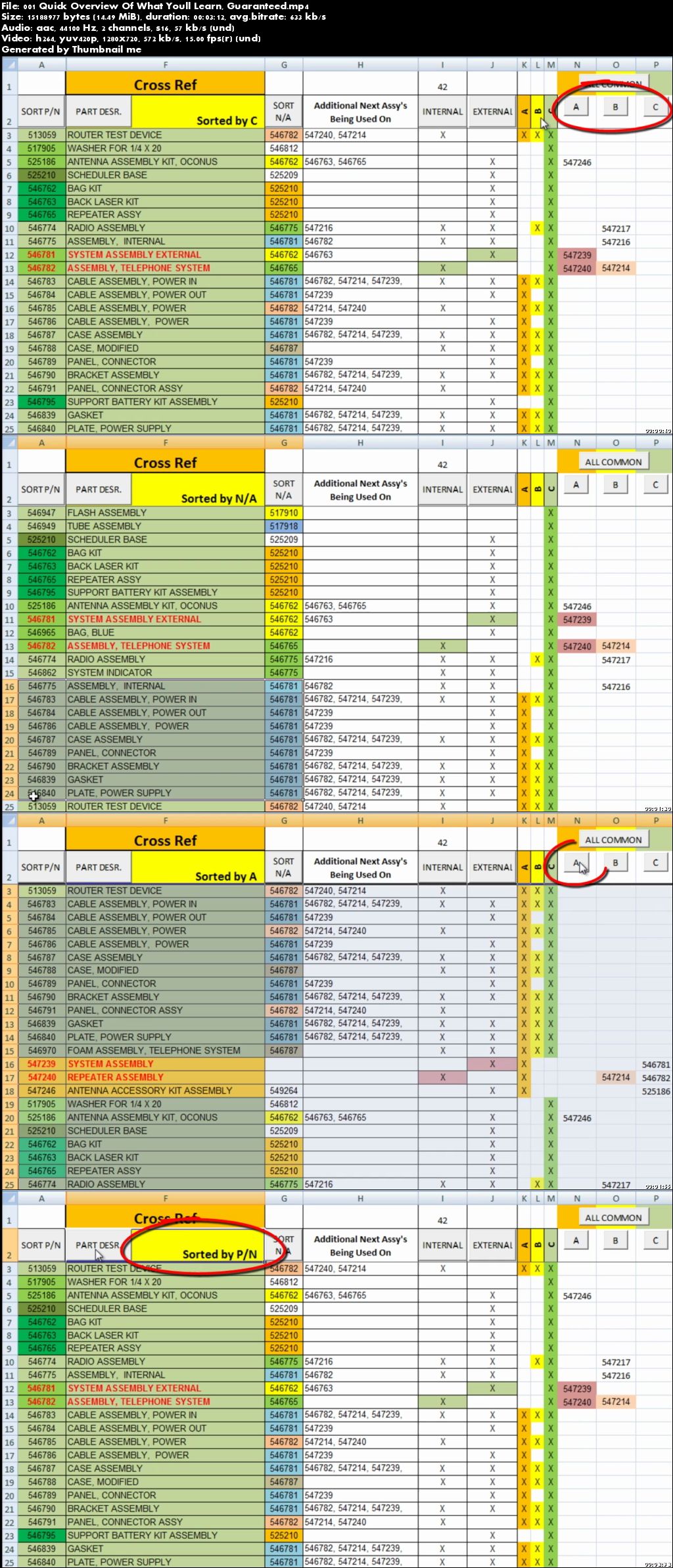 Make Excel Buttons To Sort Your Data & Find Answers Quicker!