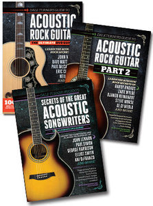 Acoustic Rock Guitar Triple Pack!