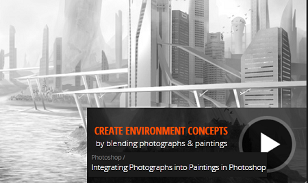 Integrating Photographs into Paintings in Photoshop